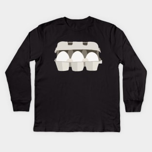 Eggs Kids Long Sleeve T-Shirt